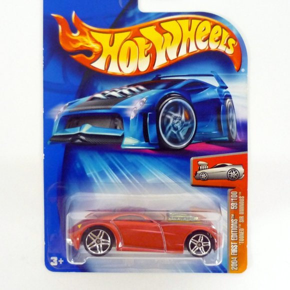 Hot Wheels Tooned Sir Ominous #059 First Editions 59/100 Red Die-Cast 2004 - Picture 1 of 1